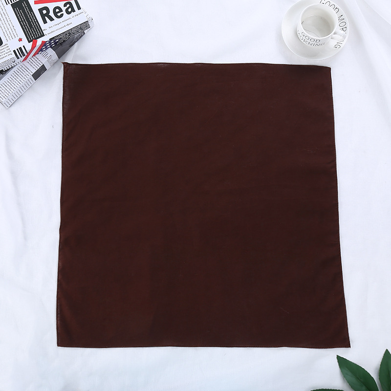 Headscarf Cotton Solid Color R - Bandana Blank White incelemesi ve fiyatı