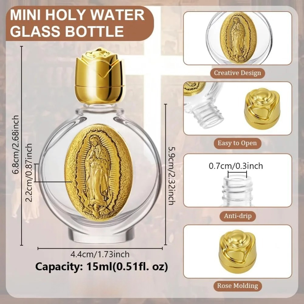 12/2Pcs Holy Water Bottles 0.5 - Water Bottle Blank incelemesi ve fiyatı