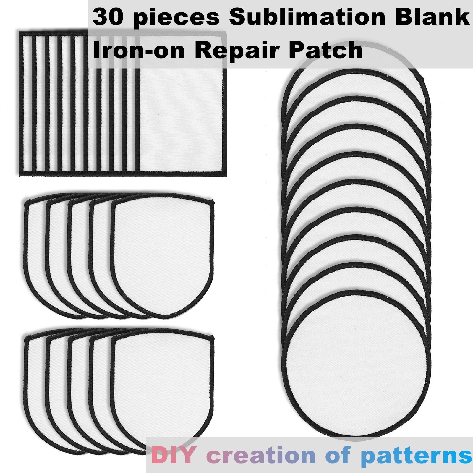 30Pcs/Lot Sublimation Blank Ir - Hat Sublimation Blank incelemesi ve fiyatı