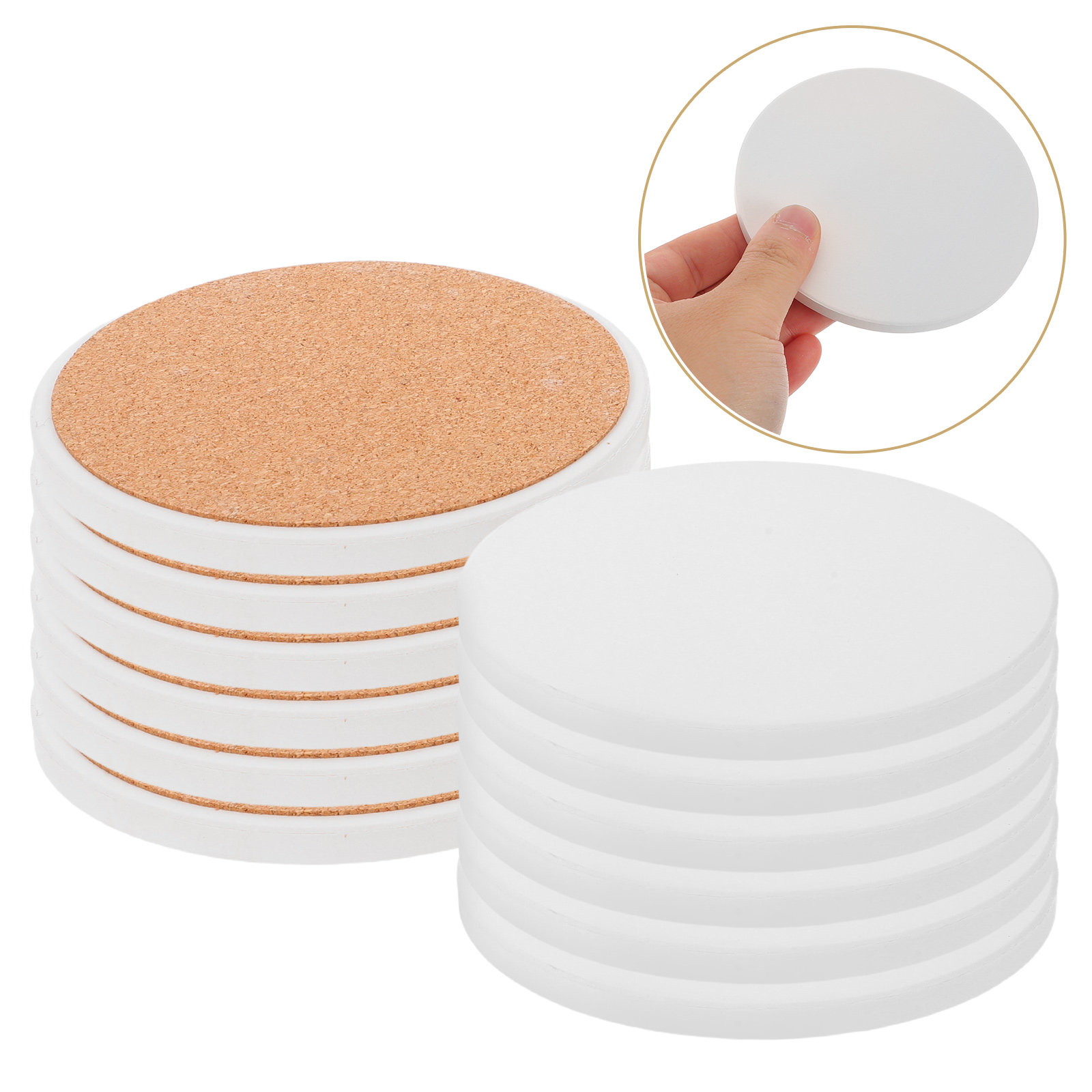 12pcs Sublimation Coasters Bla - Ceramic Tile Blank incelemesi ve fiyatı