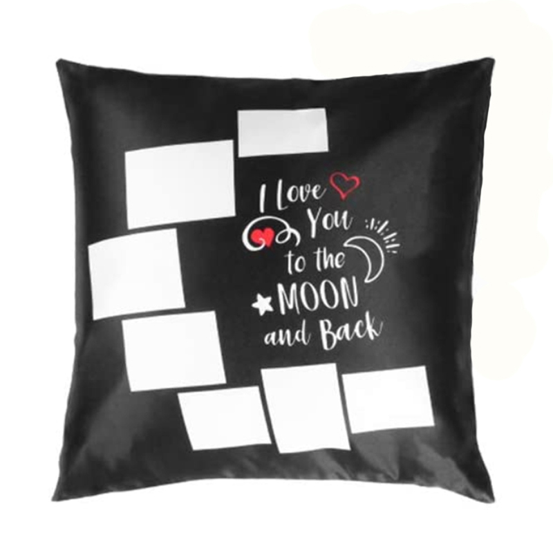 10pcs/Lot 7 Panels Blank Moon  - Pillow Cover Sublimation incelemesi ve fiyatı