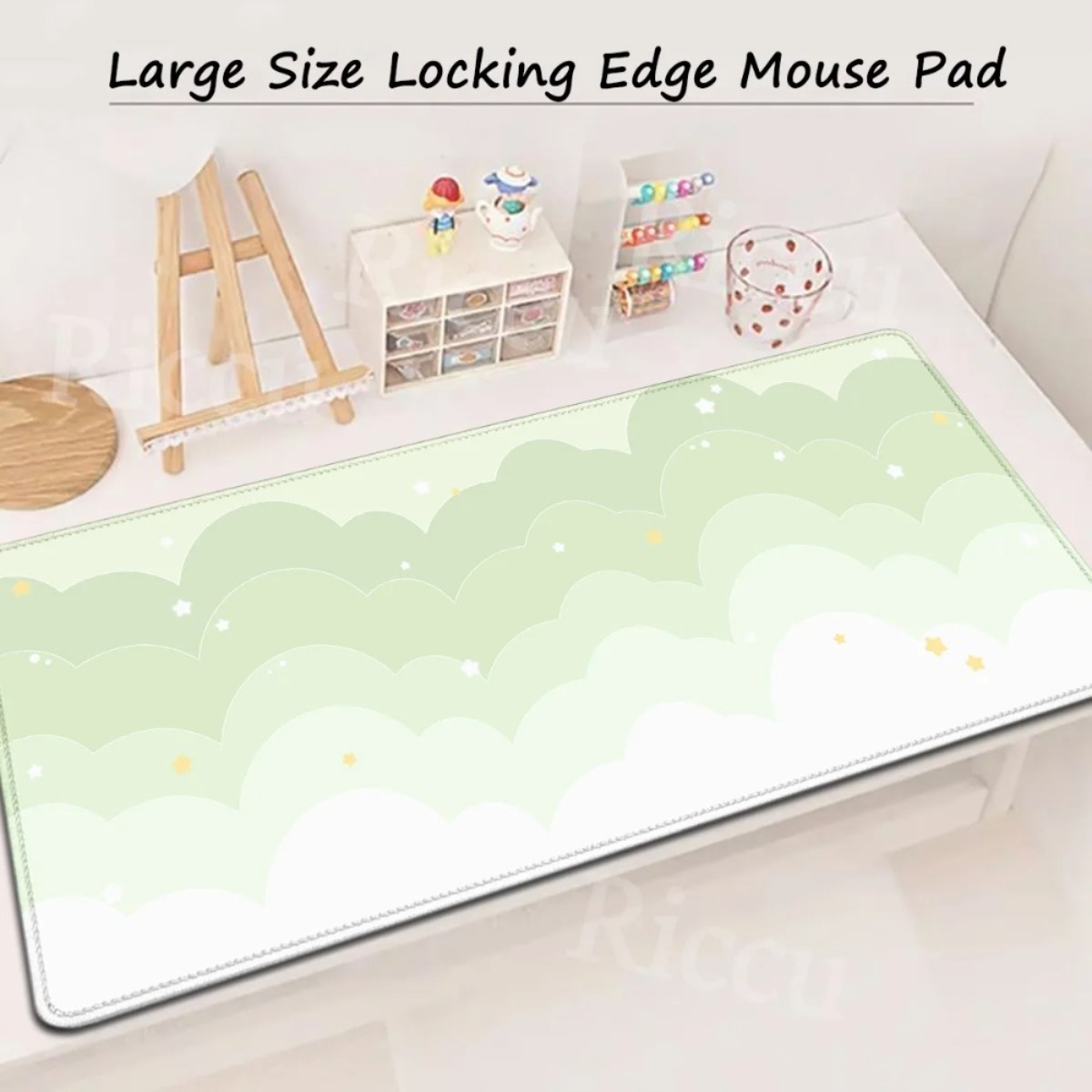 Pink Pastel Clouds Extended Mo - Mouse Pad Blank Sublimation incelemesi ve fiyatı
