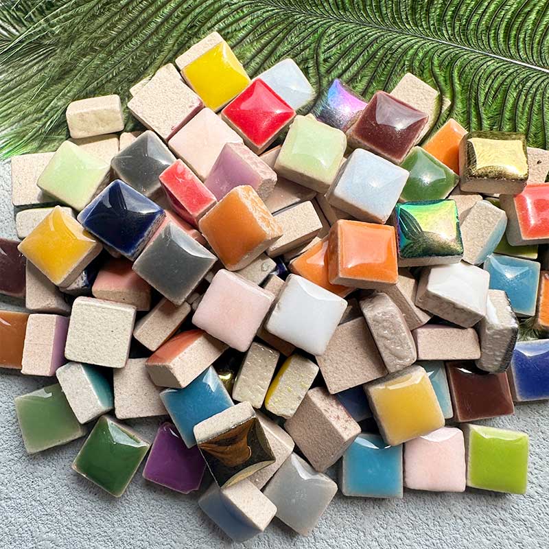DIY 100g Ceramic Mosaic Tiles  - Ceramic Tile Blank incelemesi ve fiyatı