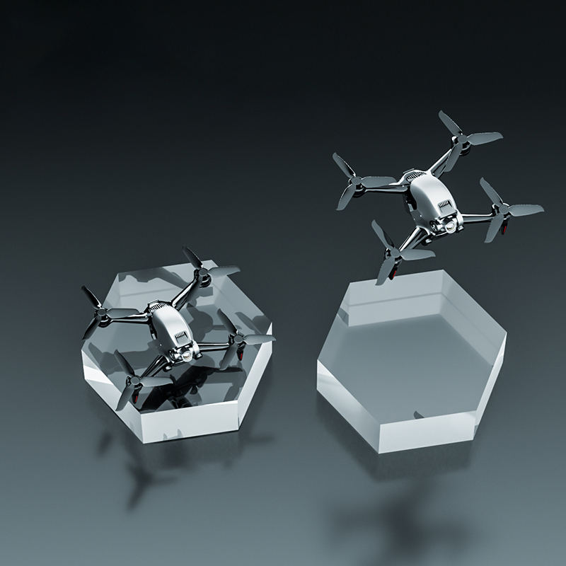 Clear Polished Hexagonal Acryl - Photo Acrylic Block incelemesi ve fiyatı