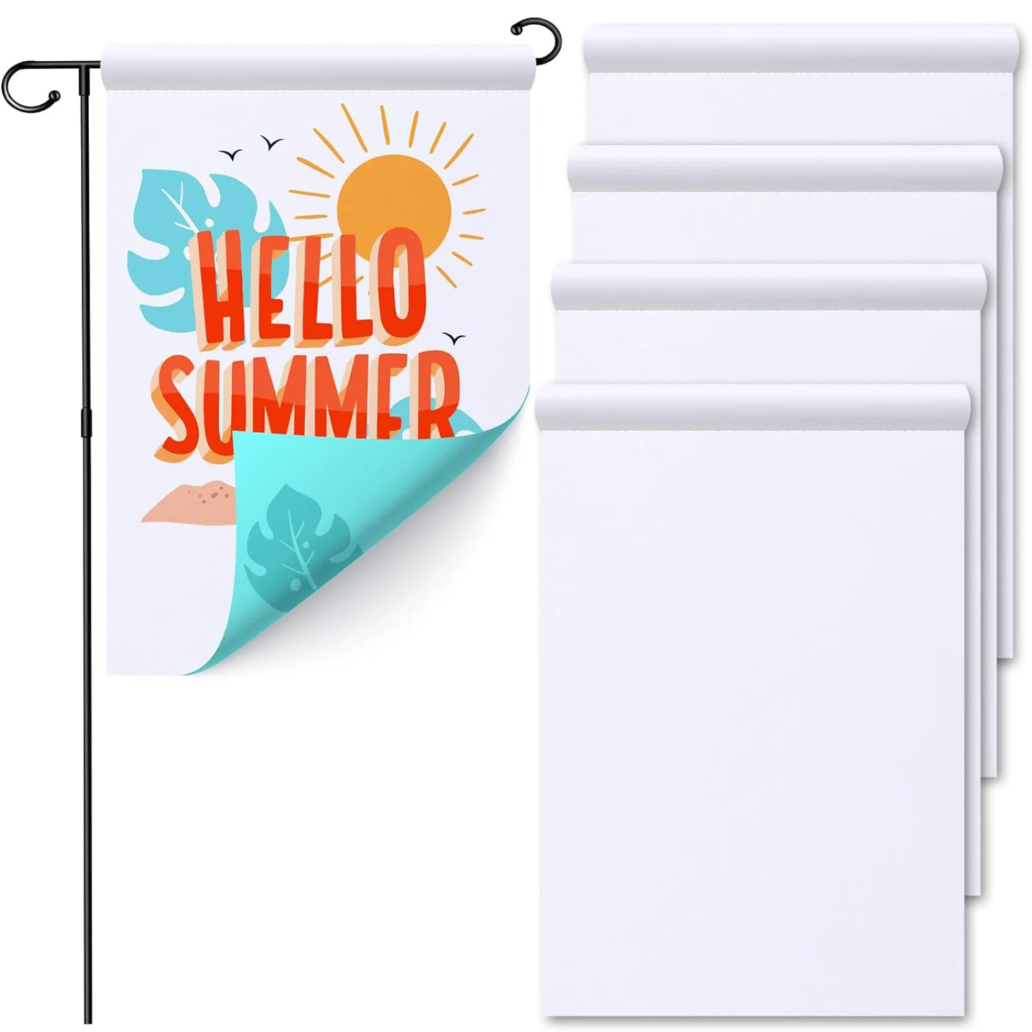 5pcs Double-Sided Blank Garden - Yard Sign Blank incelemesi ve fiyatı