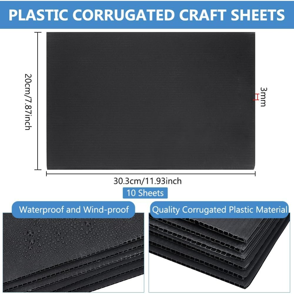 Plastic Sheets 12x7.8 Inch Stu - Yard Sign Blank incelemesi ve fiyatı