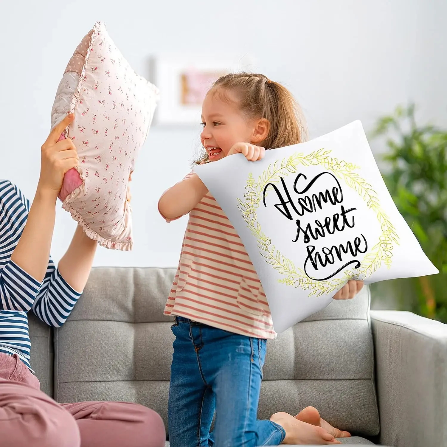 4-Pack White Polyester Peach S - Pillow Cover Sublimation incelemesi ve fiyatı