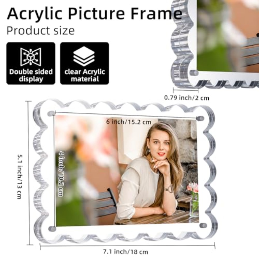 3 Pack Acrylic Picture Frame.  - Photo Acrylic Block incelemesi ve fiyatı