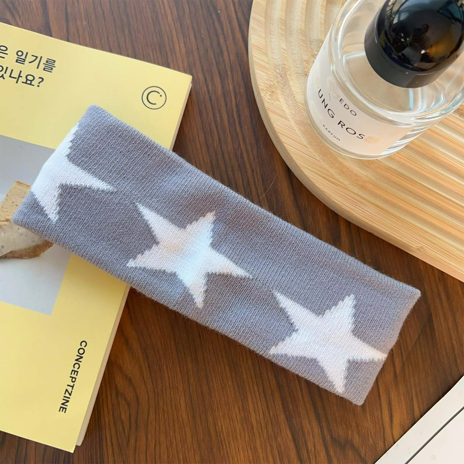 Star Embroidery Sports Headban - Bandana Blank White incelemesi ve fiyatı