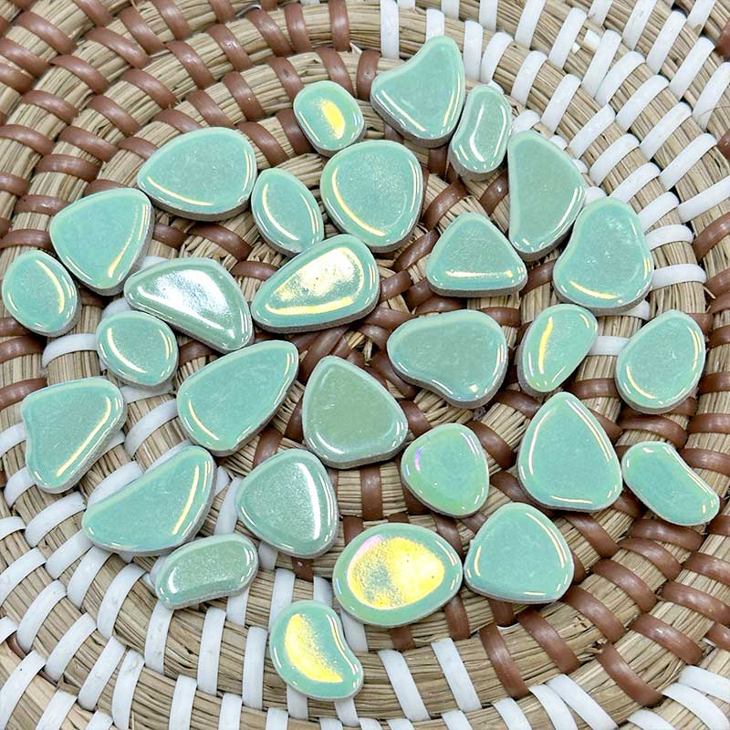 50g Porcelain DIY irregular Ph - Ceramic Tile Blank incelemesi ve fiyatı