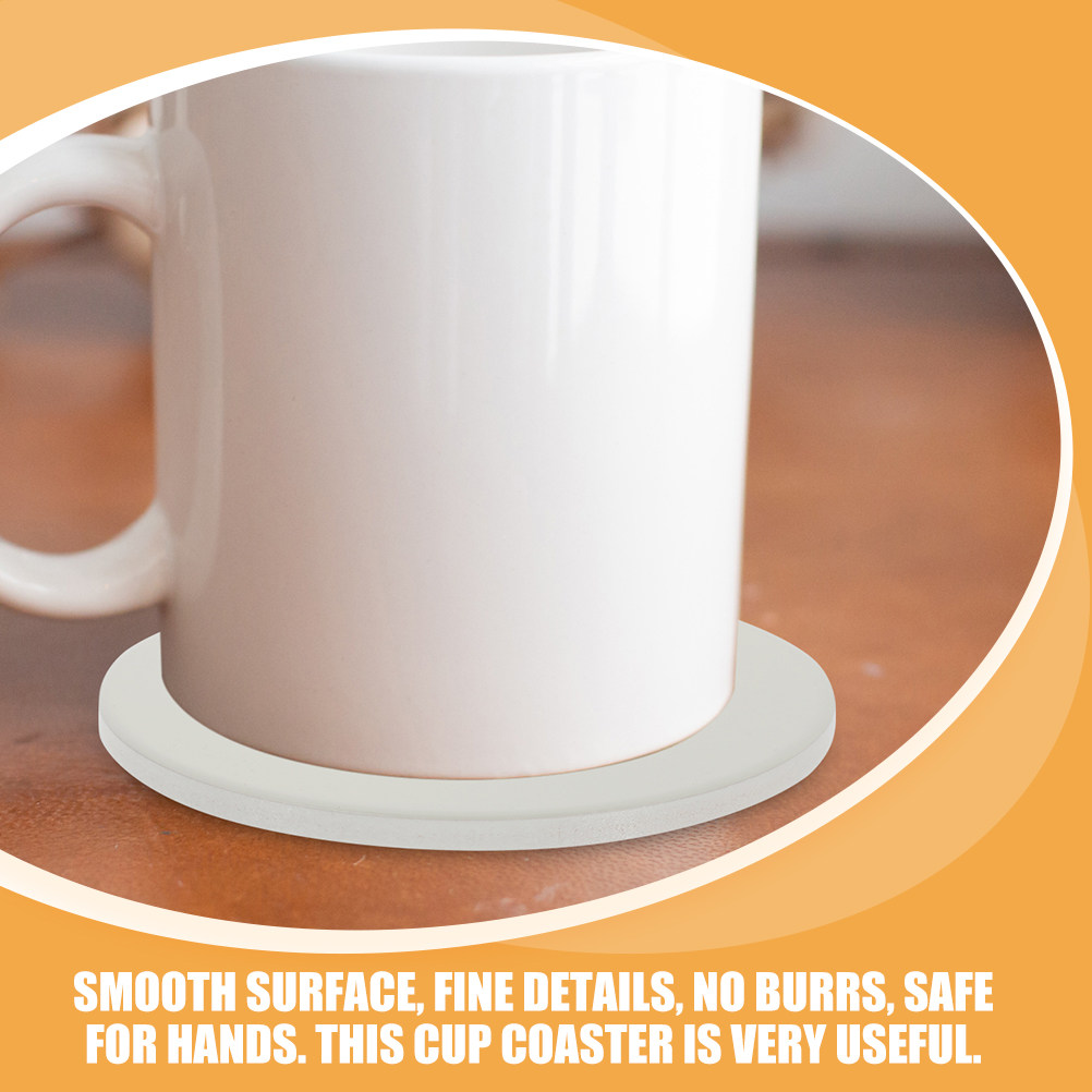 2Pcs Ceramic Coasters Sublimat - Coaster Sublimation Blank incelemesi ve fiyatı