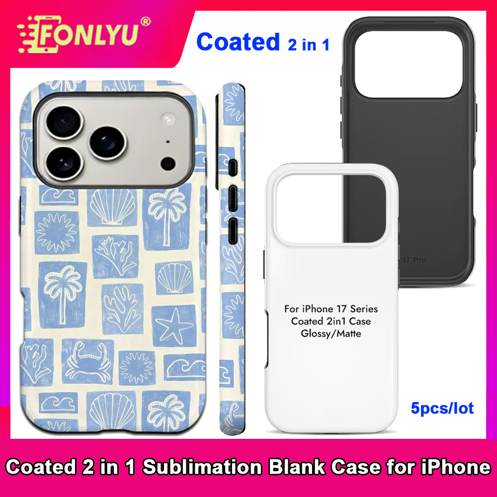 FONLYU 5pcs Coated 2 in 1 Blan - Phone Case Blank Print incelemesi ve fiyatı