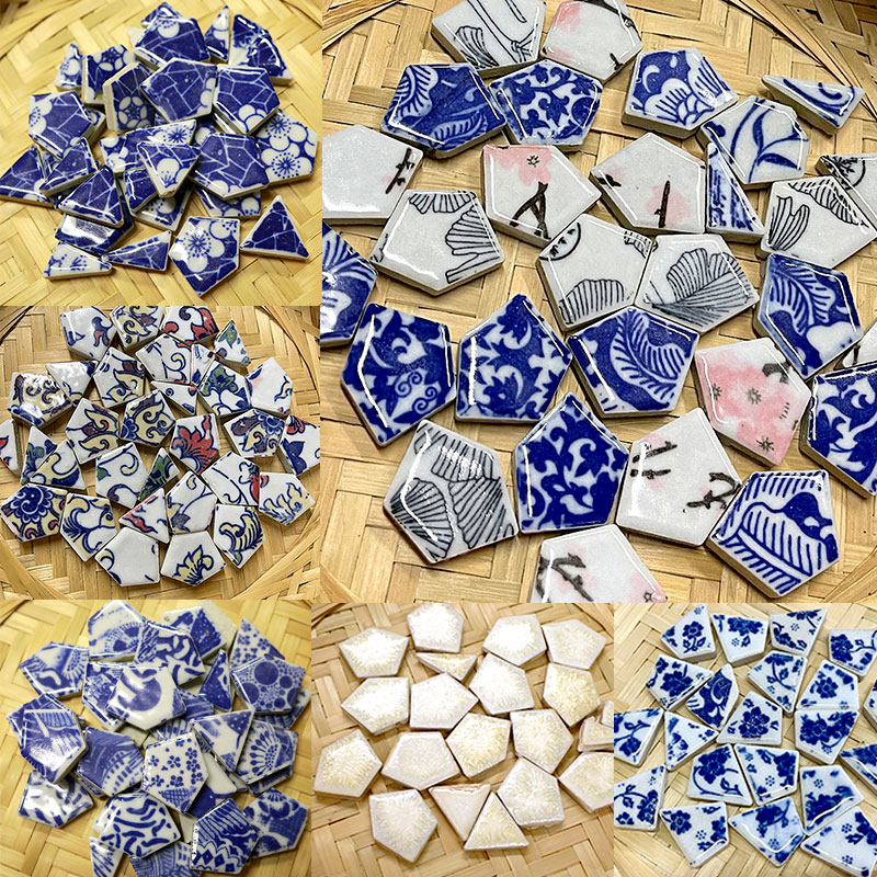 100g Oval Ceramic Mosaic Tiles - Ceramic Tile Blank incelemesi ve fiyatı