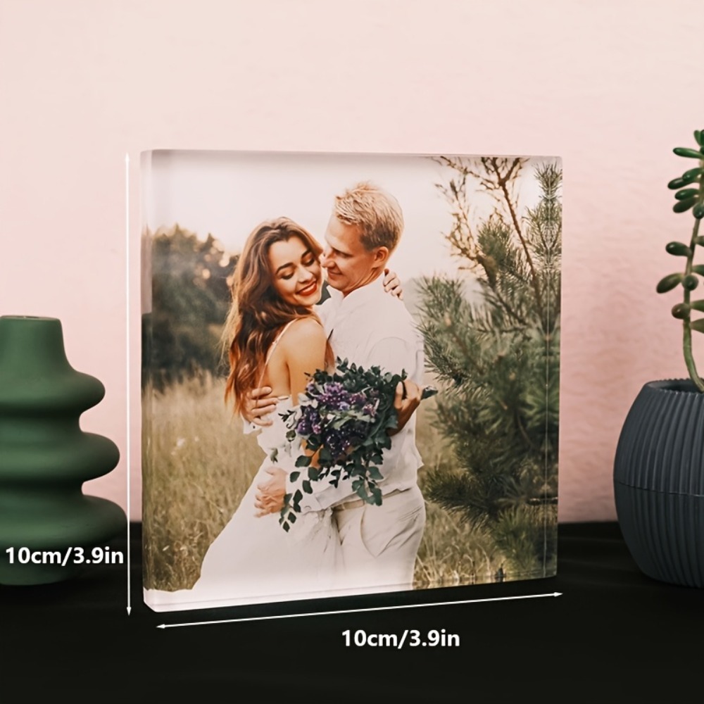 Custom Acrylic Anniversary Pho - Photo Acrylic Block incelemesi ve fiyatı