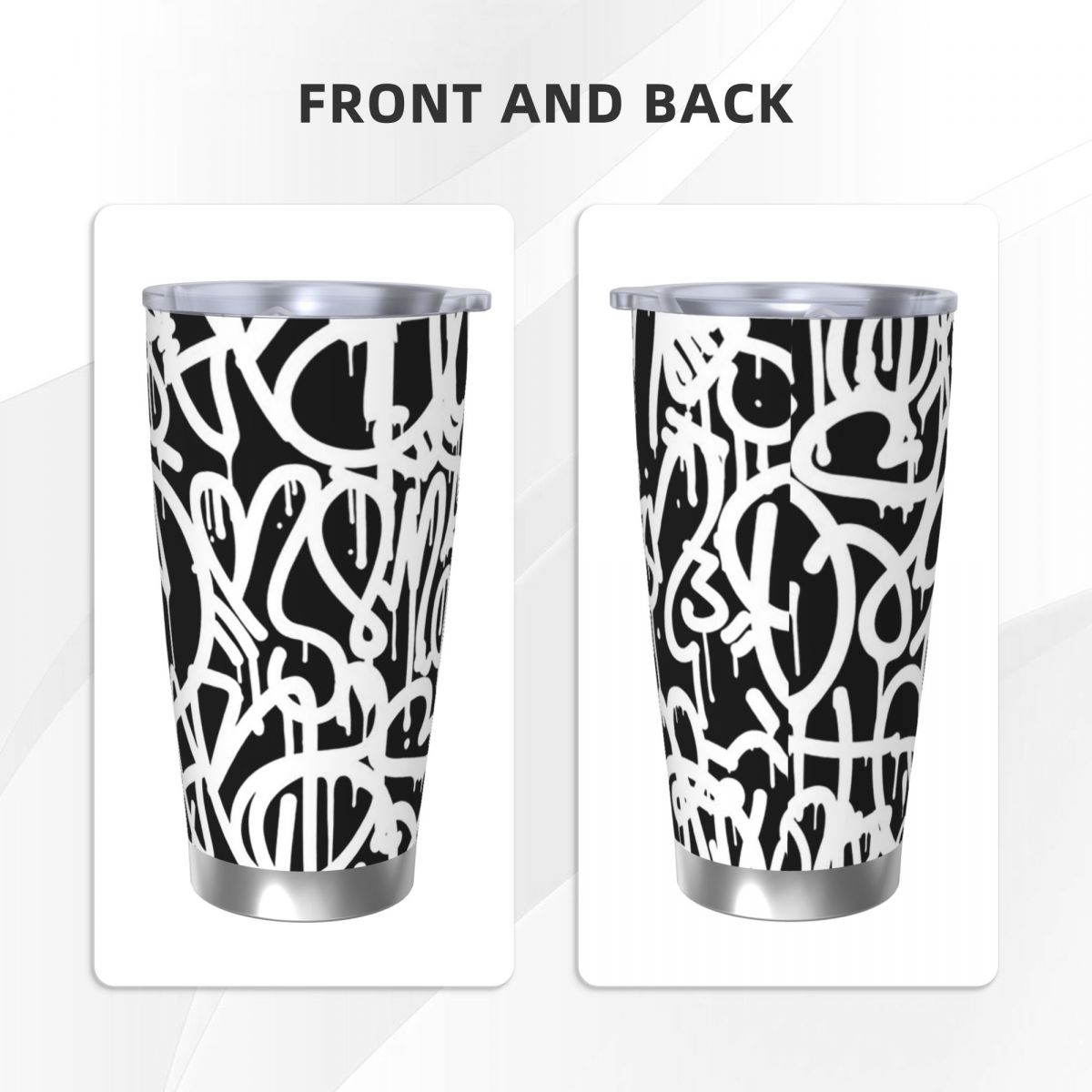1pc Stainless Steel Water Bott - Tumbler 20Oz White incelemesi ve fiyatı