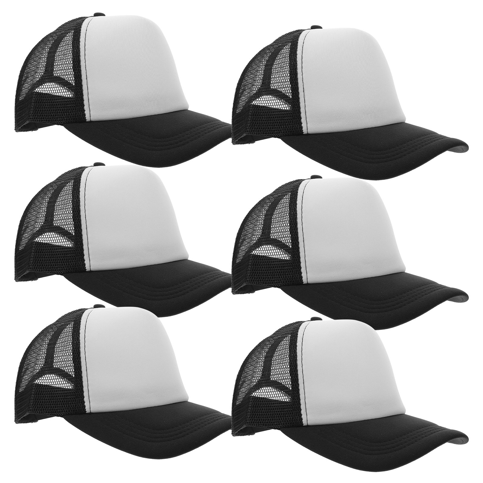 10Pcs DIY Blank Trucker Hat Me - Hat Sublimation Blank incelemesi ve fiyatı