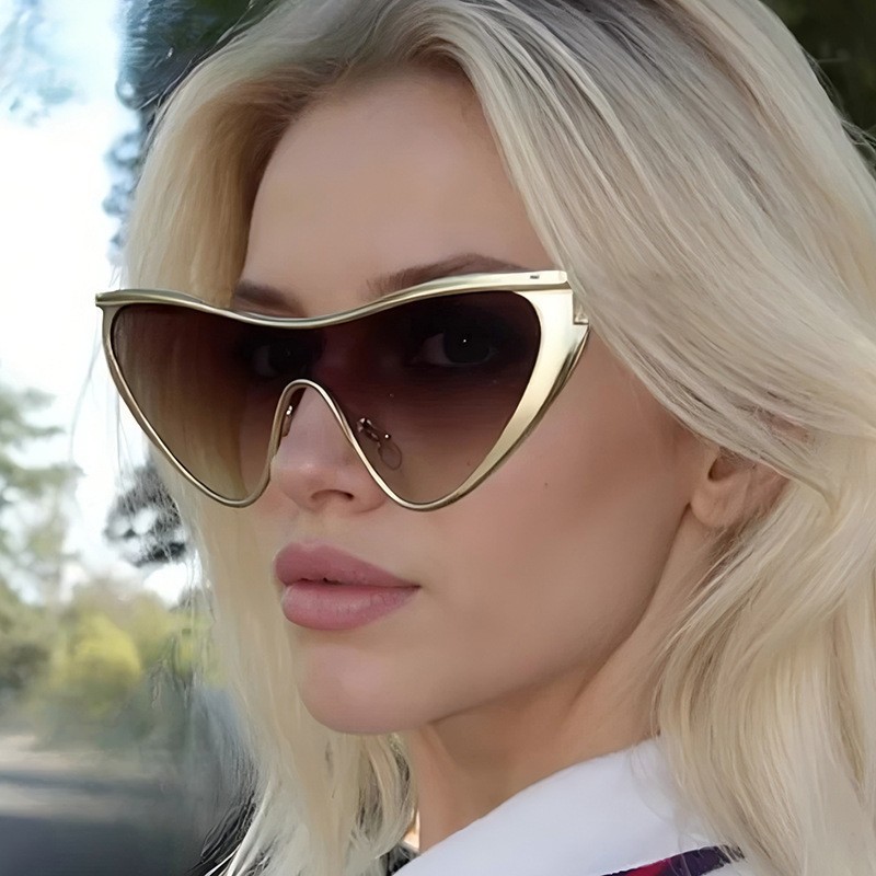 Rimless Y2K Style Sunglasses R - Metal Photo Panel incelemesi ve fiyatı