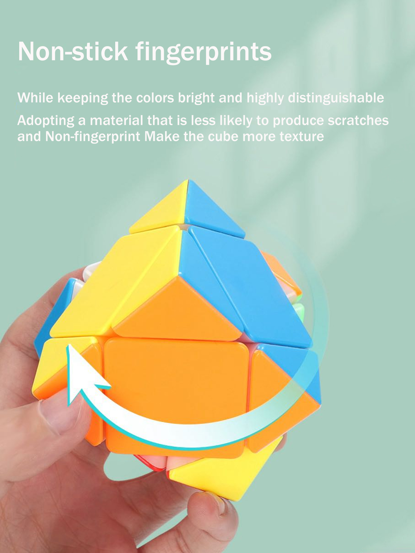 SENGSO Skewb Speed Cube Sticke - Puzzle Blank White incelemesi ve fiyatı