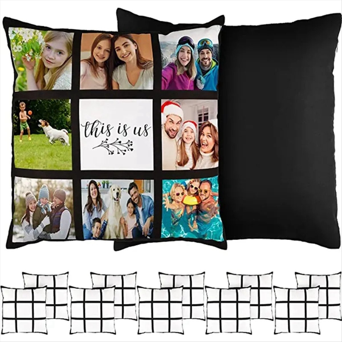 A75K 6Pcs Sublimation Blank Pa - Pillow Cover Sublimation incelemesi ve fiyatı