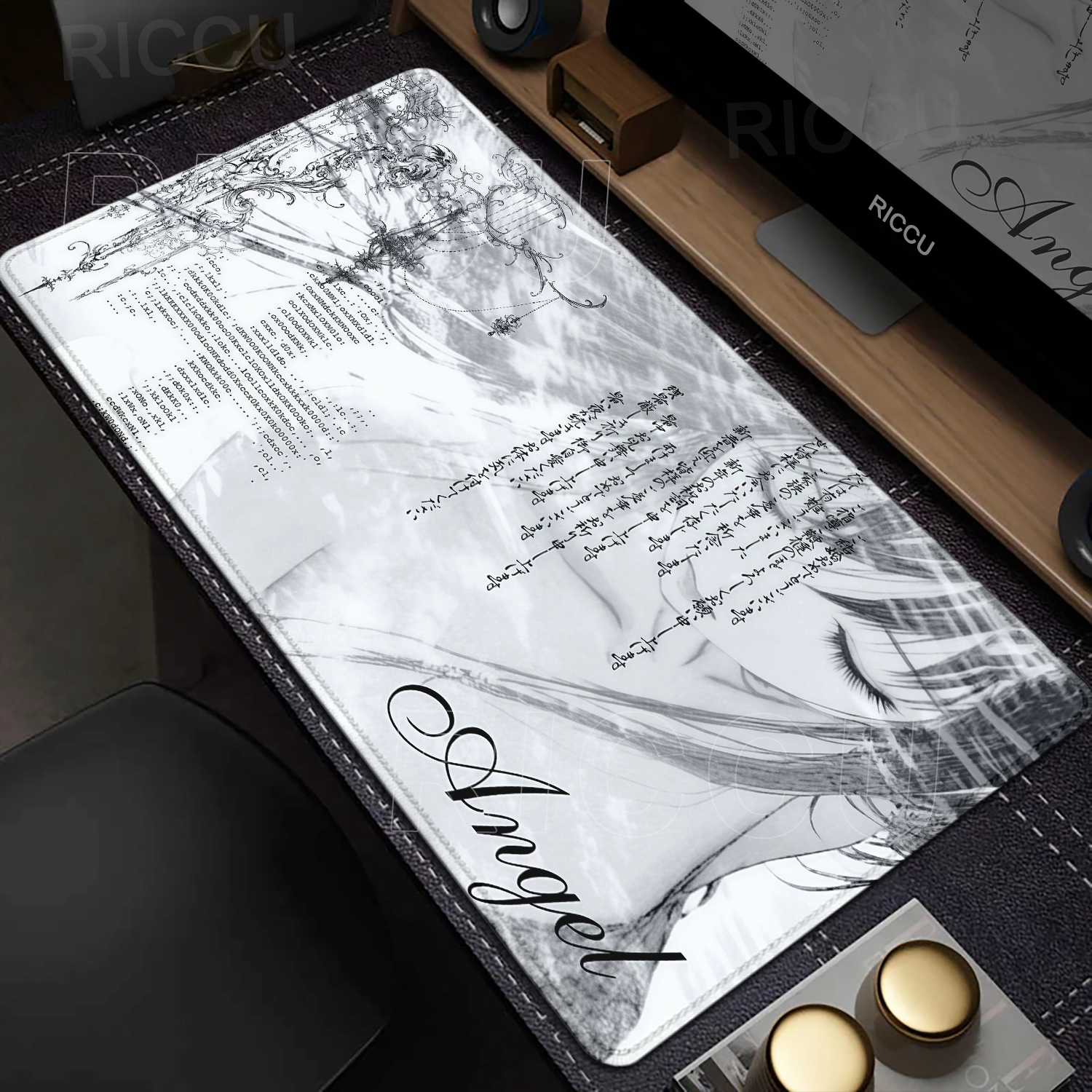 Anime Aesthetics Mousepad Blac - Mouse Pad Blank Sublimation incelemesi ve fiyatı