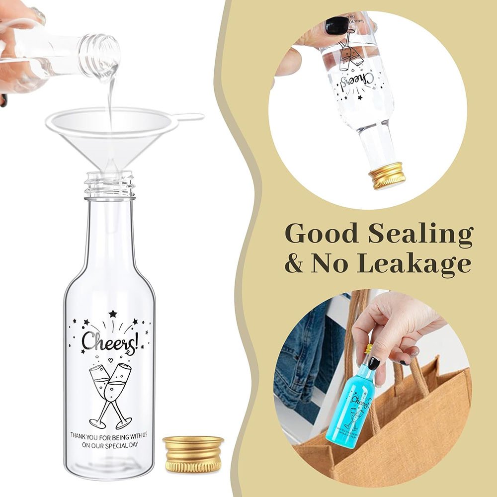 50Pack Mini Liquor Bottles,1.7 - Water Bottle Blank incelemesi ve fiyatı