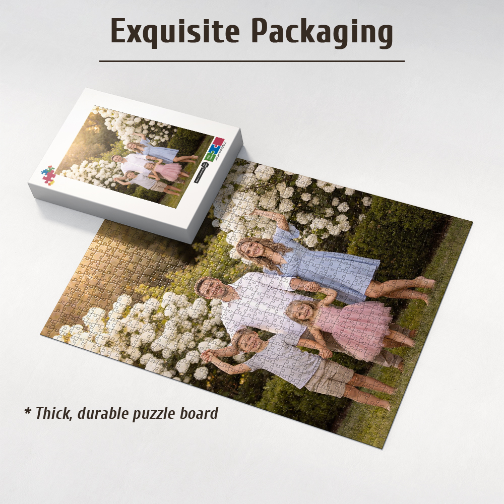 Custom 108/200/300/500/1000pie - Puzzle Blank White incelemesi ve fiyatı