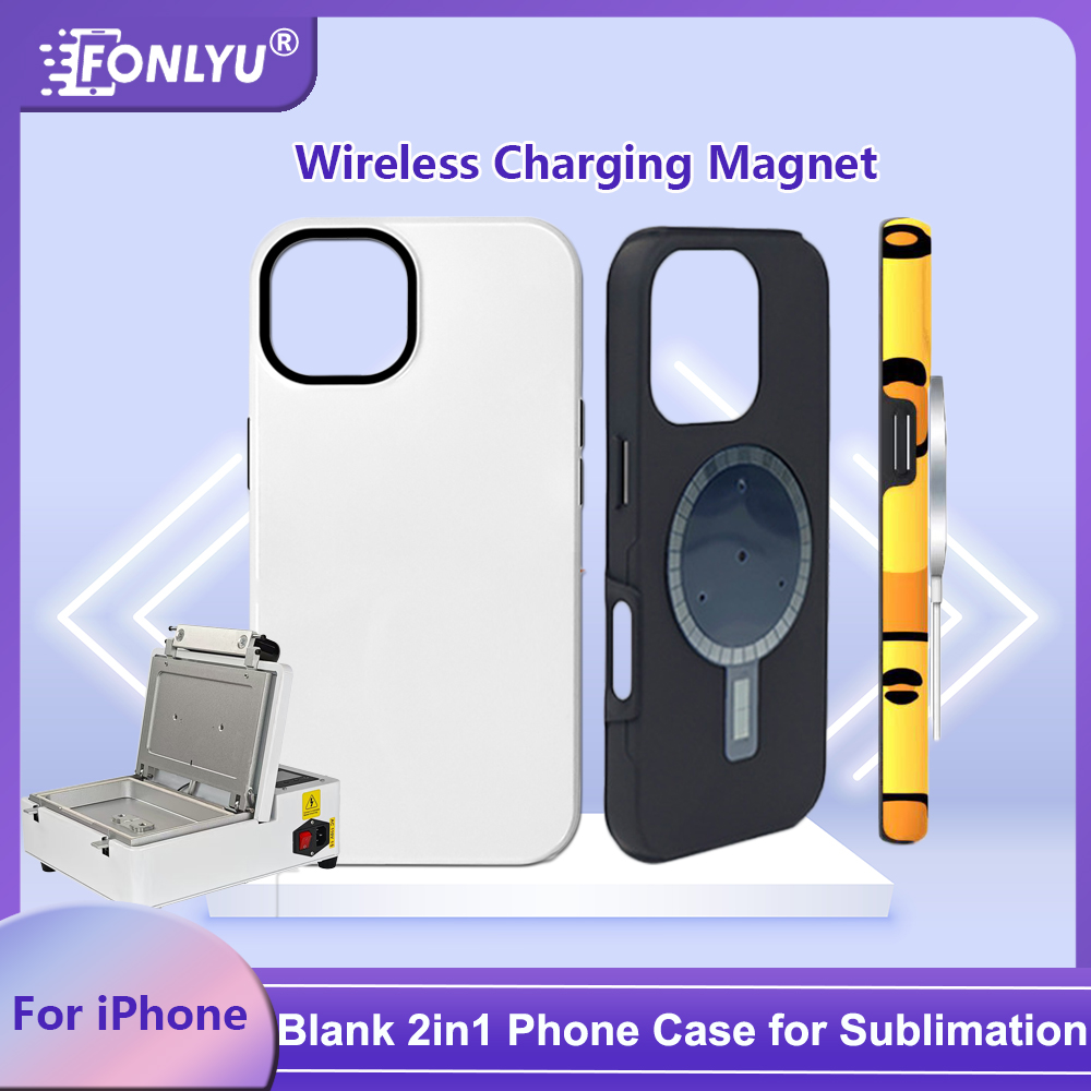 FONLYU 5PC Blank Magentic 2 in - Phone Case Blank Print incelemesi ve fiyatı