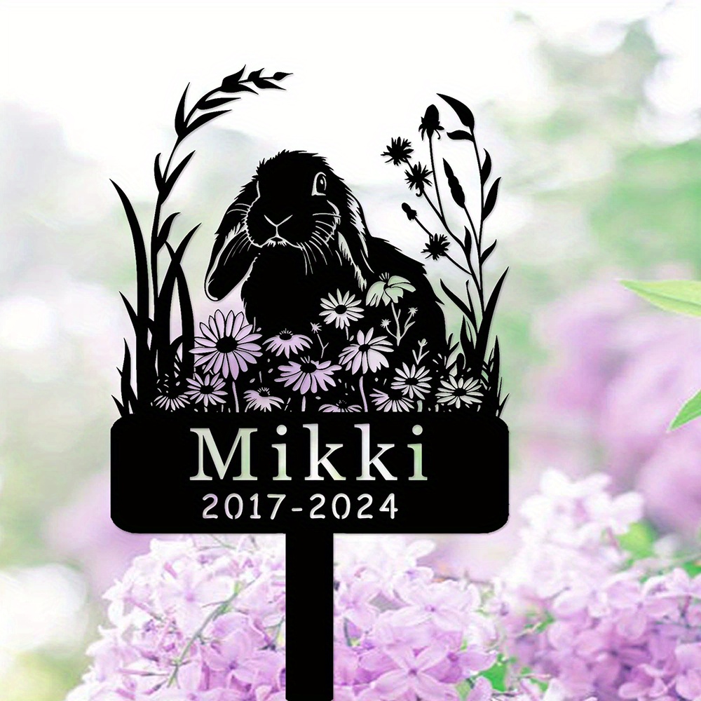 Custom Lop-Eared Rabbit Memori - Yard Sign Blank incelemesi ve fiyatı