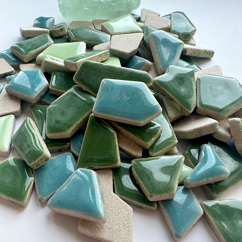 DIY 100g irregular Porcelain M - Ceramic Tile Blank incelemesi ve fiyatı