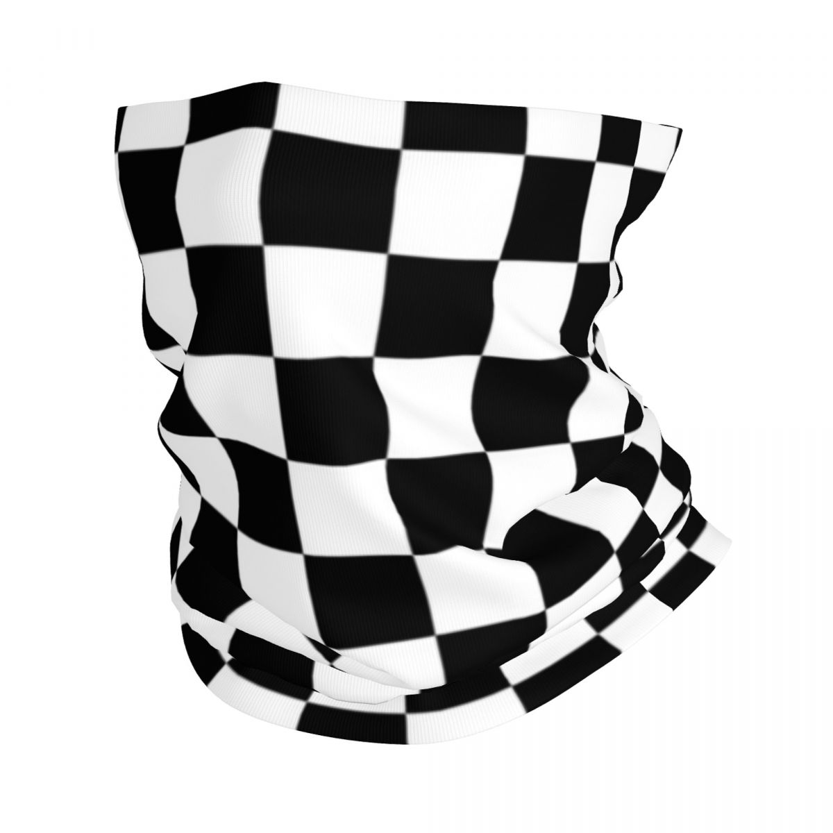 Black And White Checkered Band - Bandana Blank White incelemesi ve fiyatı
