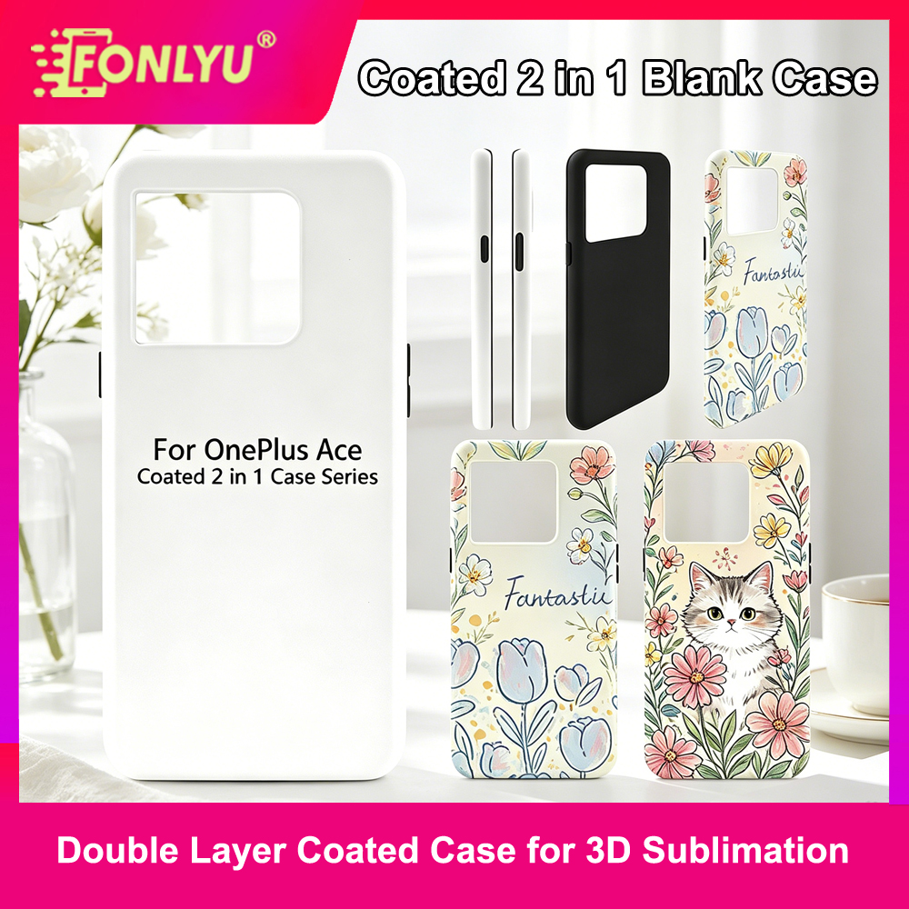 FONLYU 5pcs Coated 2 in 1 Blan - Phone Case Blank Print incelemesi ve fiyatı