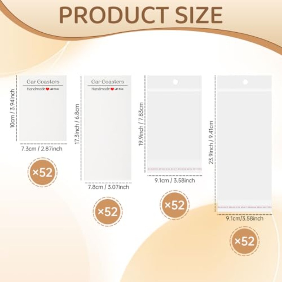 312 Pcs Ceramic Car Coasters 2 - Coaster Sublimation Blank incelemesi ve fiyatı