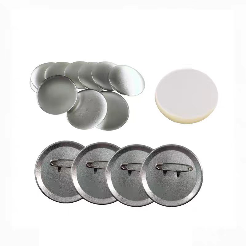 100pcs 2.25inch 58mm new pin D - Button Badge Blank incelemesi ve fiyatı