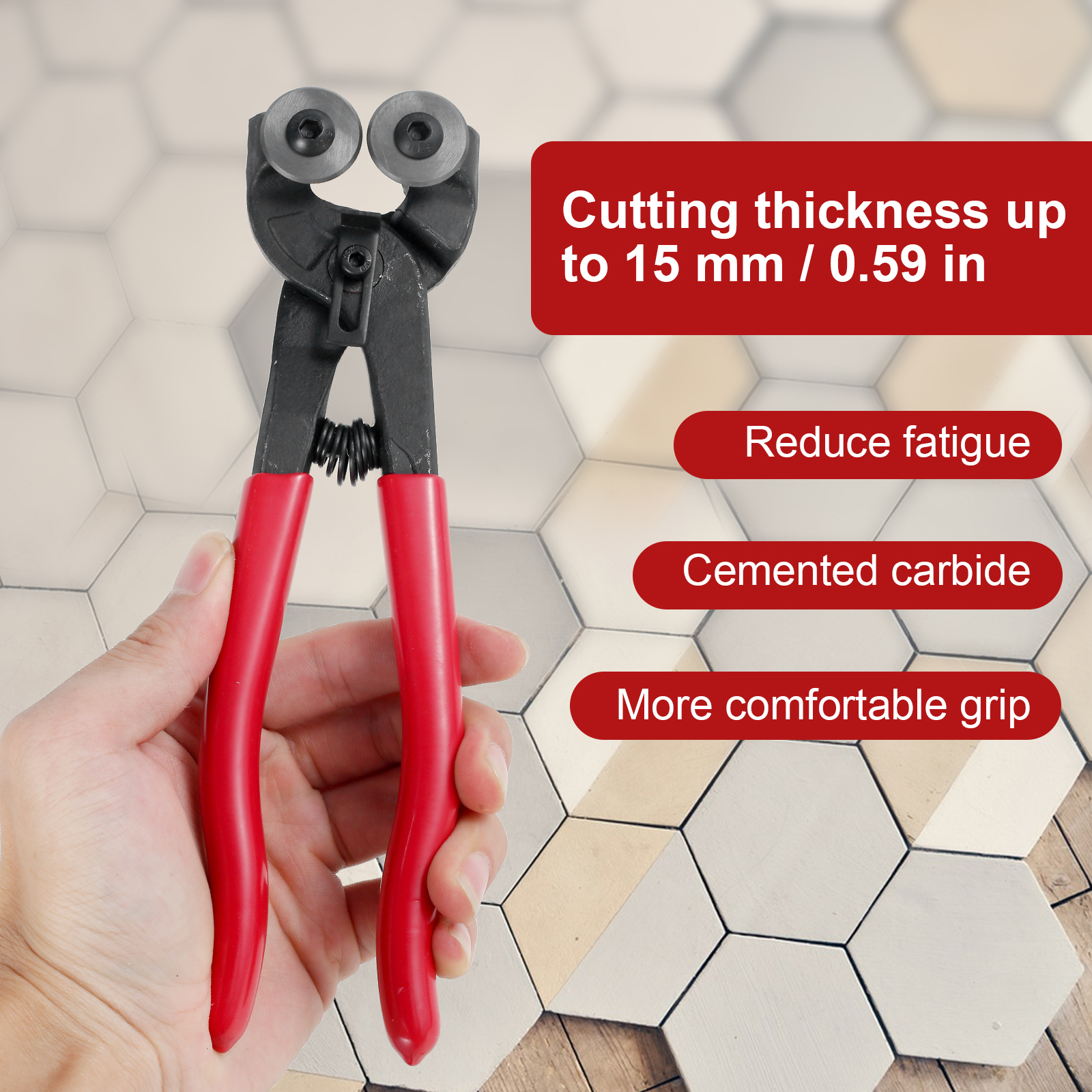 1/2 Pcs Glass Tile Nippers Set - Ceramic Tile Blank incelemesi ve fiyatı
