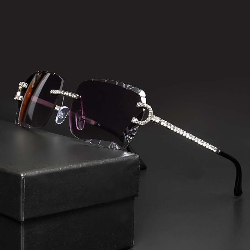 Fashion Rimless Square Sunglas - Metal Photo Panel incelemesi ve fiyatı