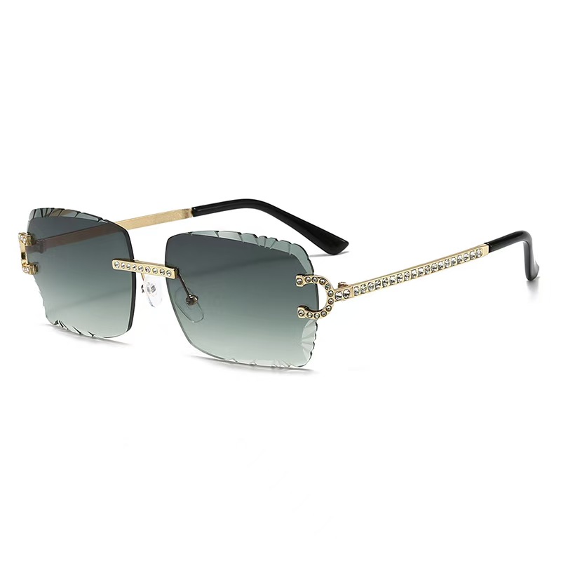 Fashion Rimless Square Sunglas - Metal Photo Panel incelemesi ve fiyatı