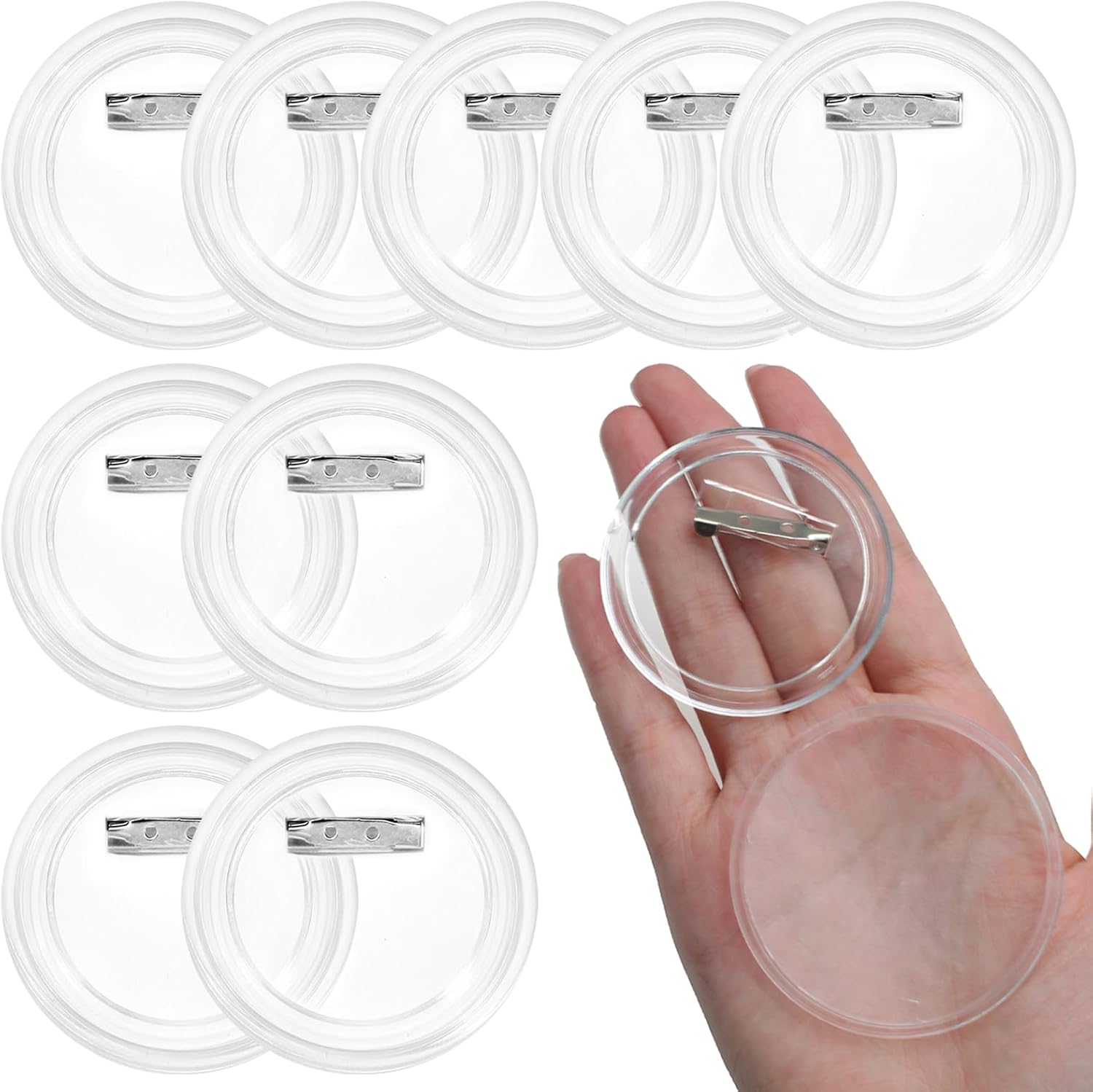 15 Pcs 3 Inch Blank Button Pin - Button Badge Blank incelemesi ve fiyatı