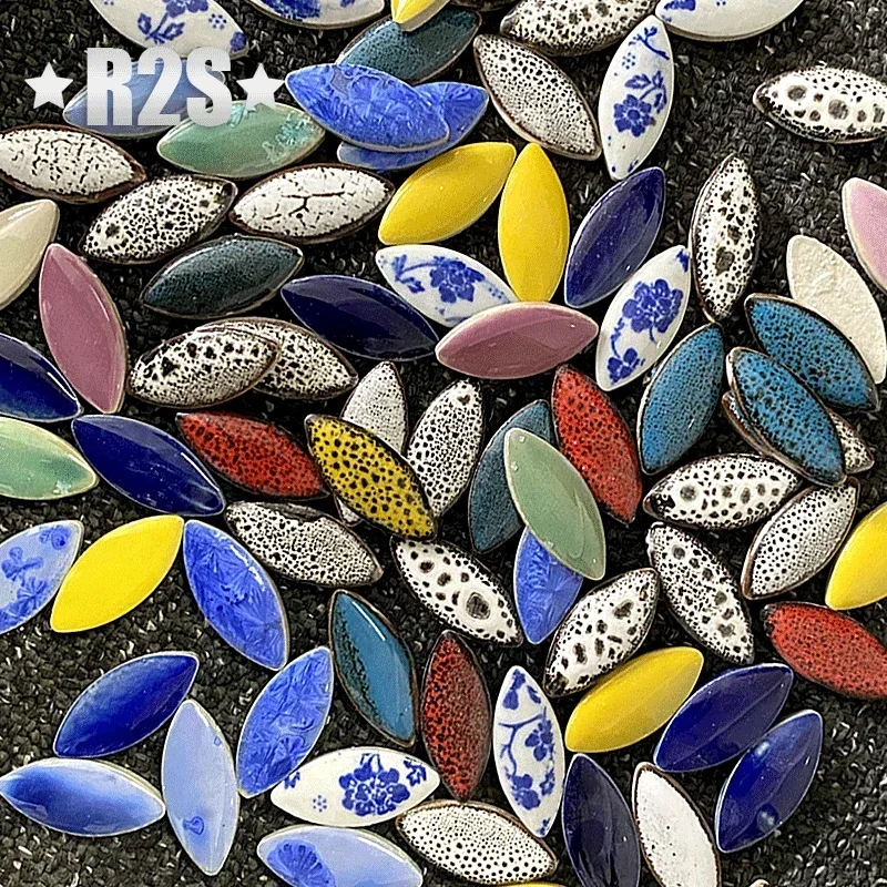 100g Mix color Irregular Ceram - Ceramic Tile Blank incelemesi ve fiyatı