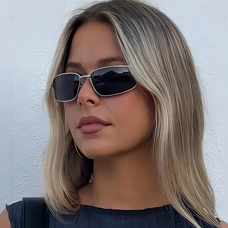 Women's y2k Sunglasses New Gla - Metal Photo Panel incelemesi ve fiyatı