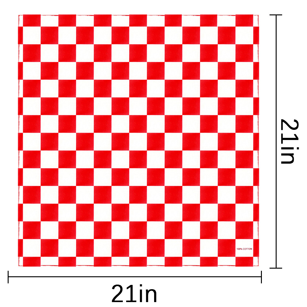 Bandana Checkered Flag Auto Ra - Bandana Blank White incelemesi ve fiyatı