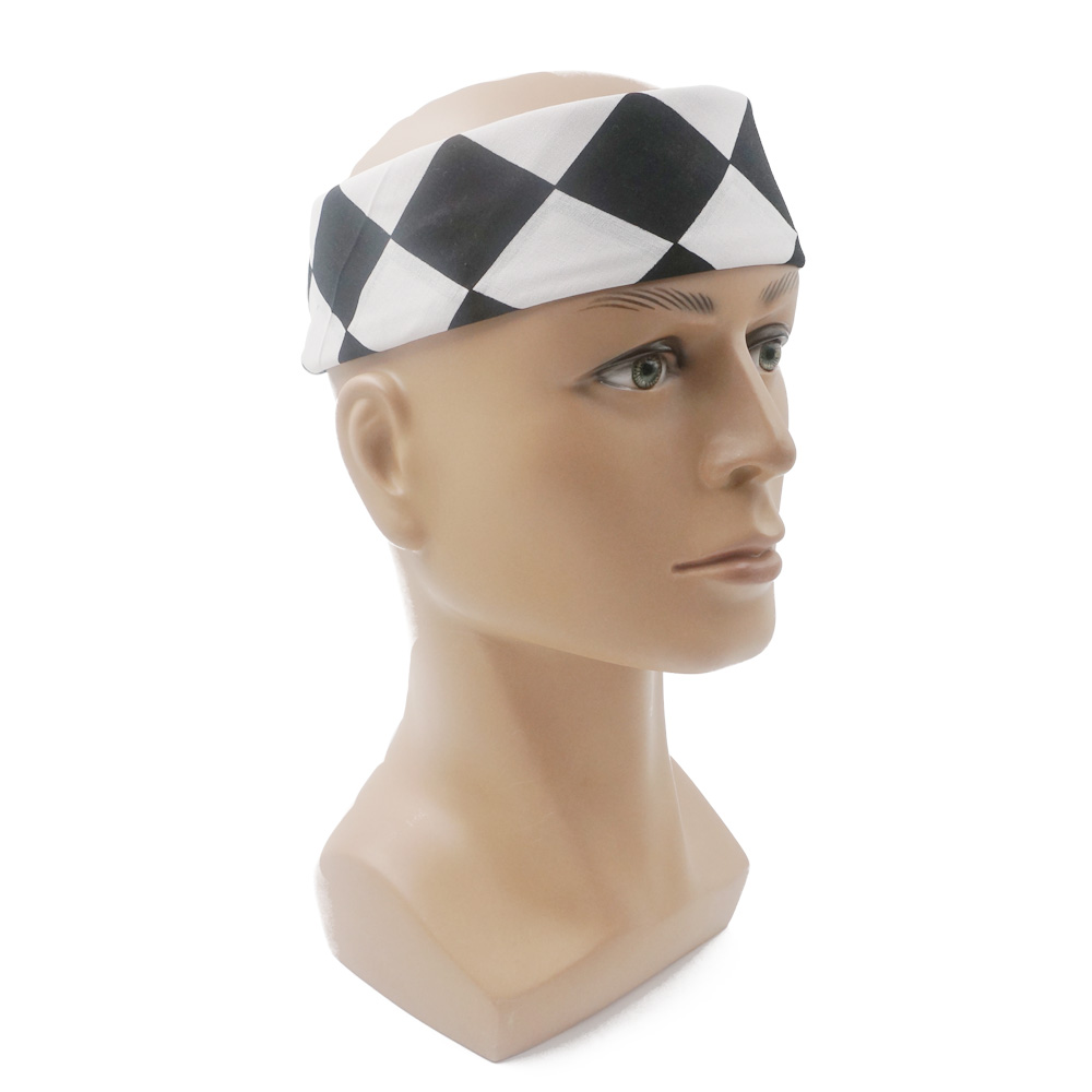 Bandana Checkered Flag Auto Ra - Bandana Blank White incelemesi ve fiyatı