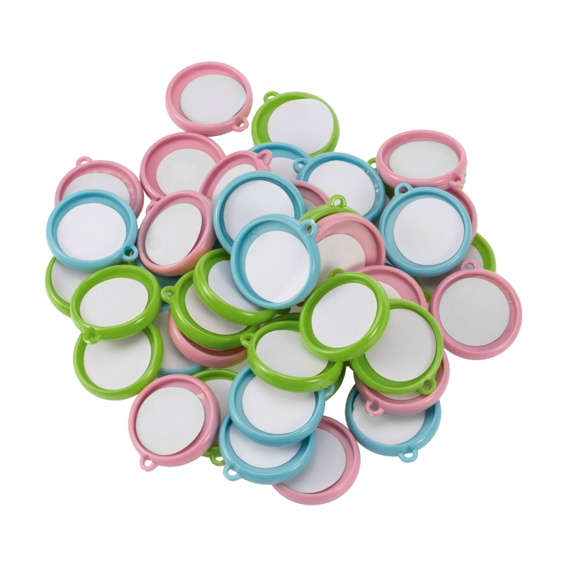 50pcs/Set 32mm Double-side Key - Button Badge Blank incelemesi ve fiyatı