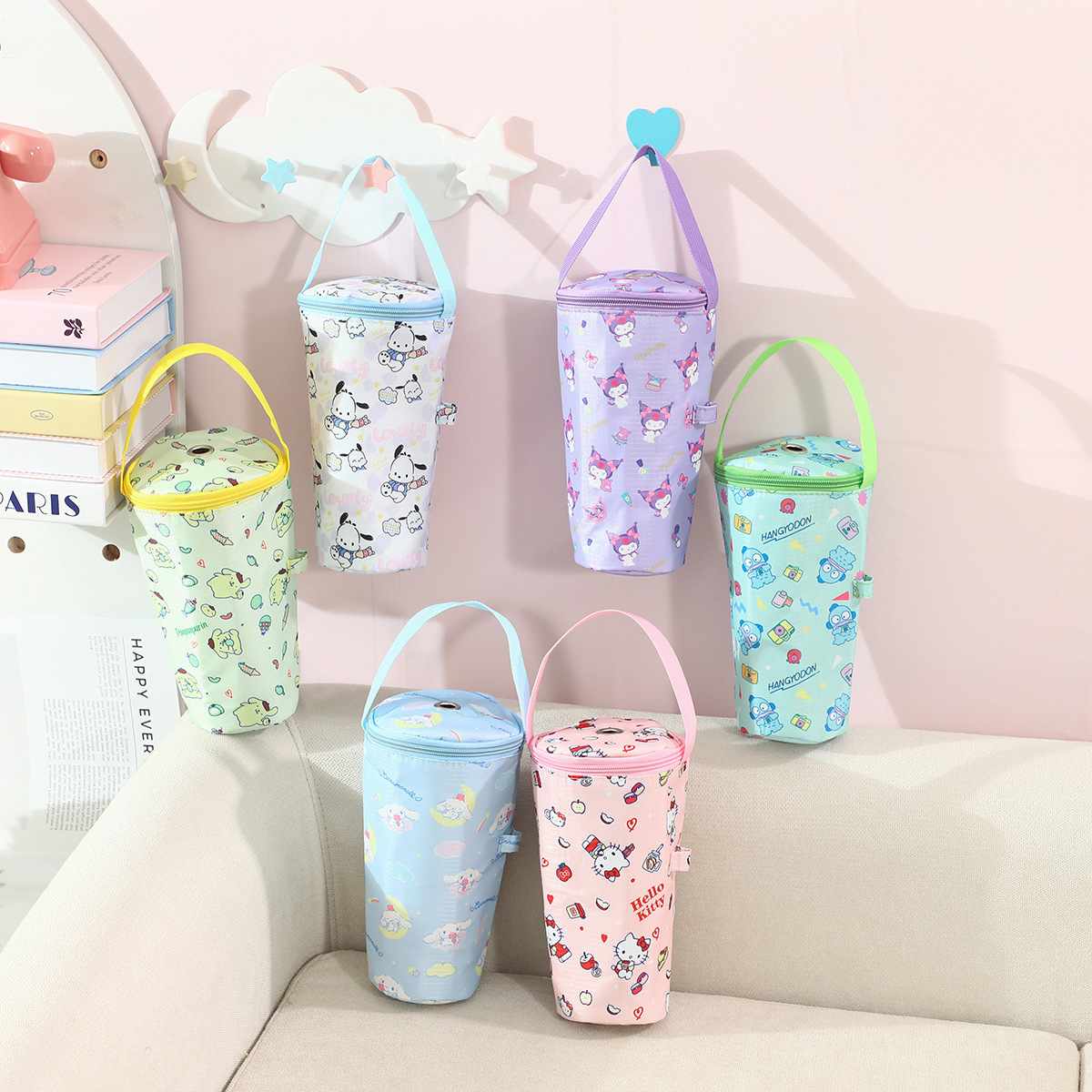 Cute Kuromi Handheld Bag Porta - Tote Bag Sublimation incelemesi ve fiyatı