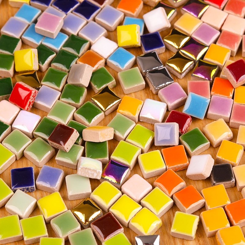 100g DIY Ceramic Mosaic Tiles  - Ceramic Tile Blank incelemesi ve fiyatı