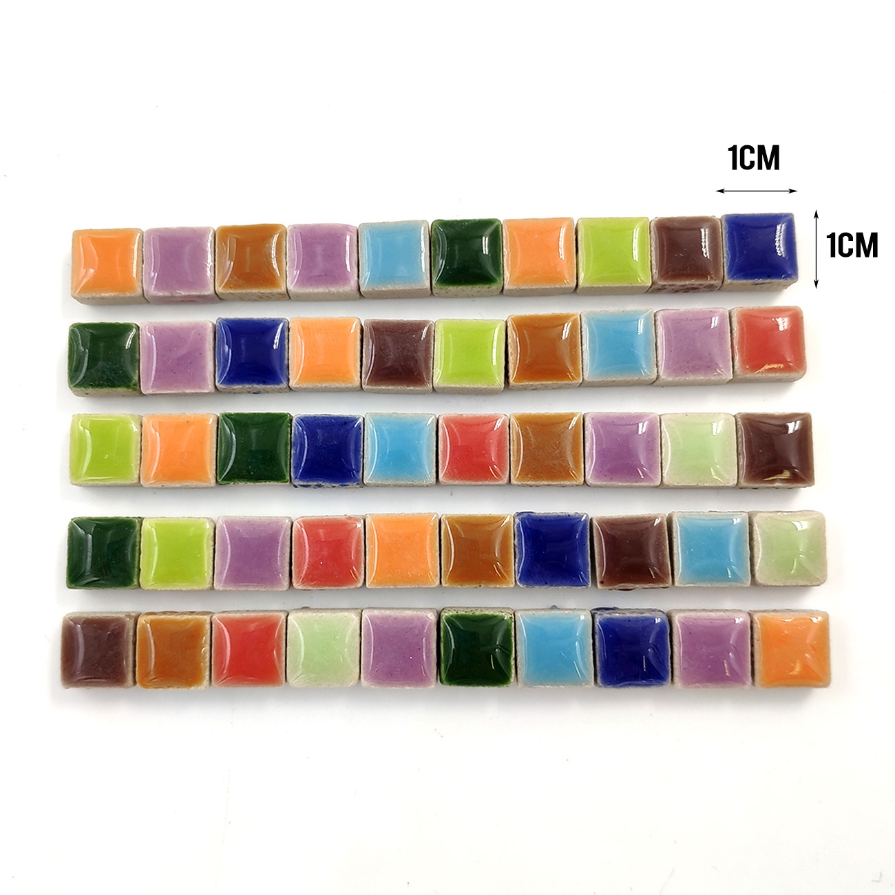 100g DIY Ceramic Mosaic Tiles  - Ceramic Tile Blank incelemesi ve fiyatı