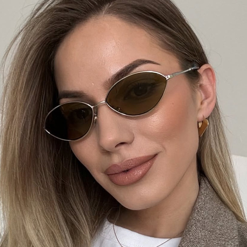 Retro Cat eye Woman Sunglasses - Metal Photo Panel incelemesi ve fiyatı