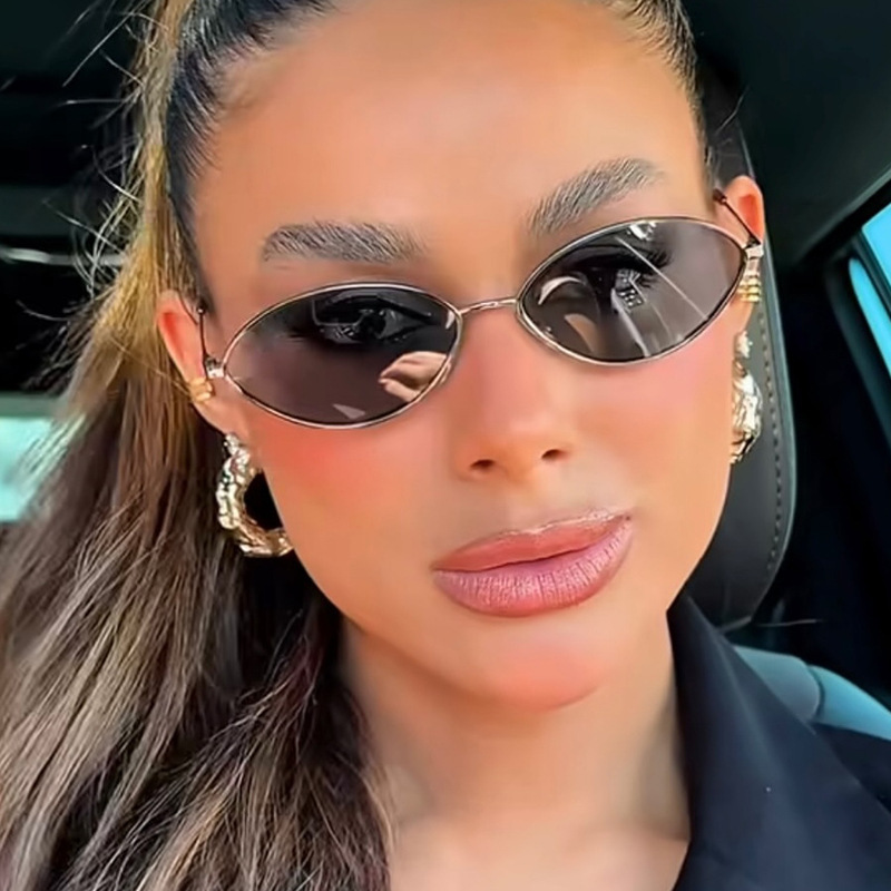 Retro Cat eye Woman Sunglasses - Metal Photo Panel incelemesi ve fiyatı