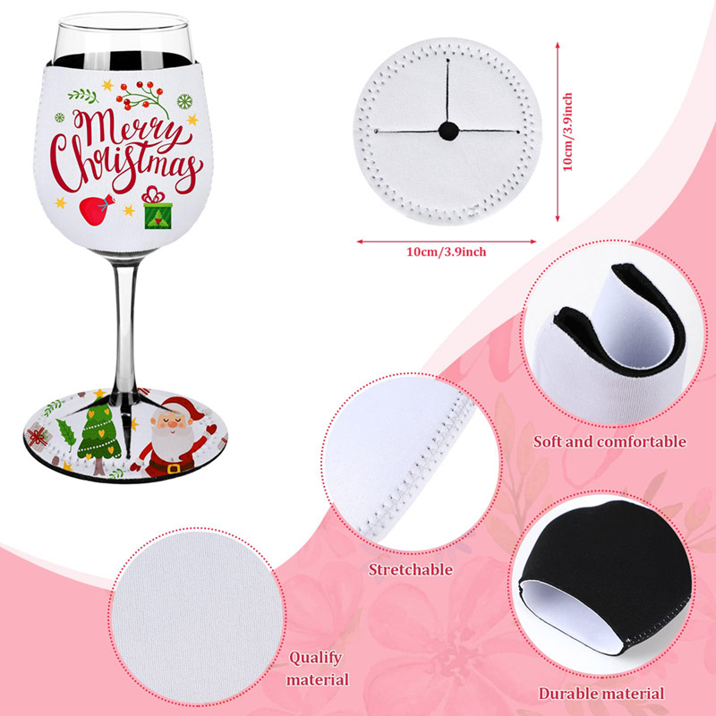 5/10Pcs Sublimation Wine Bottl - Coaster Sublimation Blank incelemesi ve fiyatı