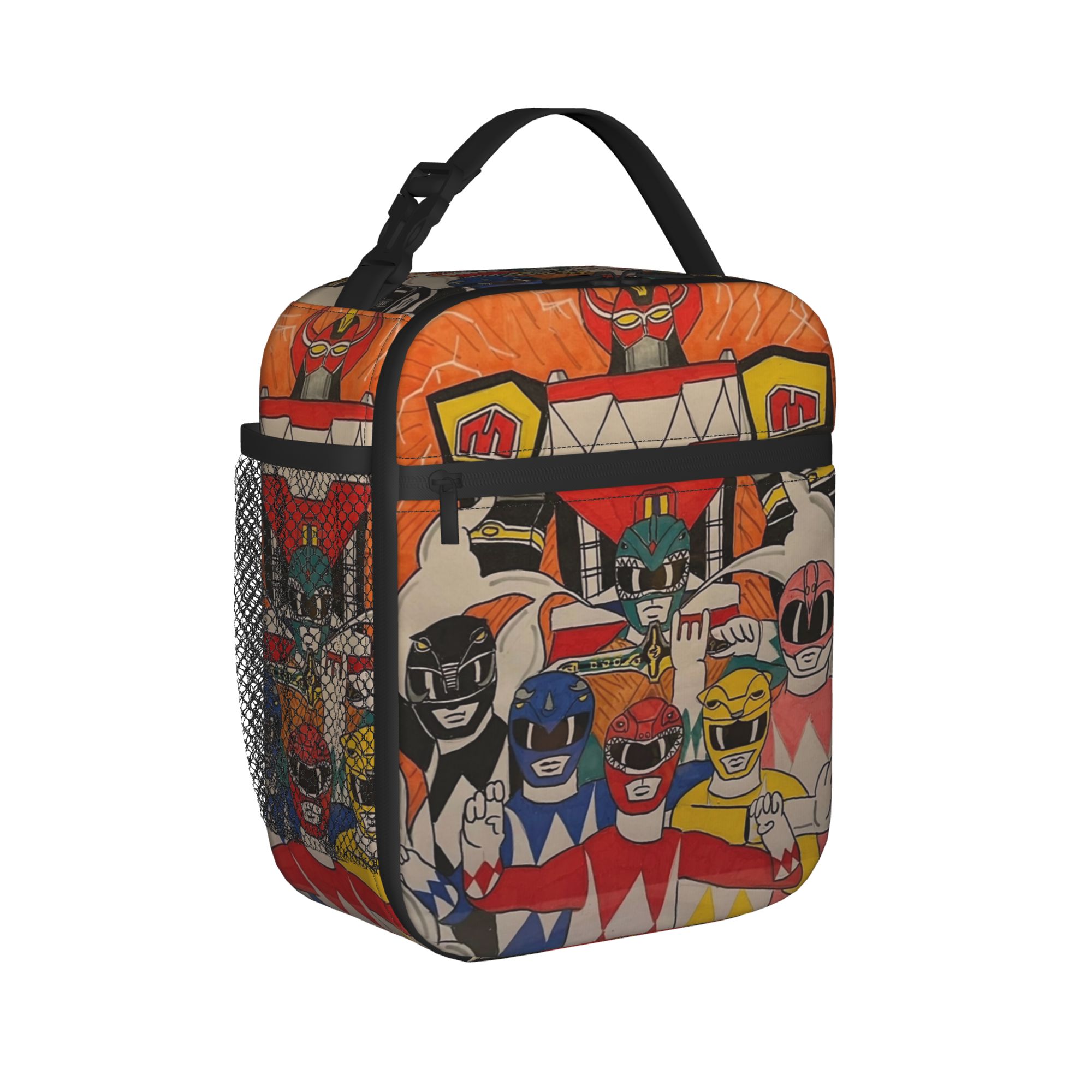 Power Rangers and Megazord Art - Tote Bag Sublimation incelemesi ve fiyatı