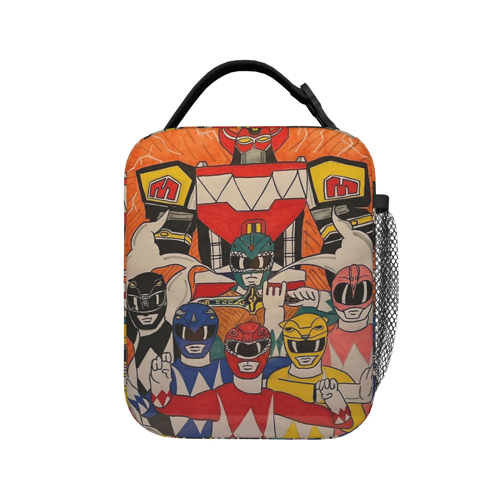 Power Rangers and Megazord Art - Tote Bag Sublimation incelemesi ve fiyatı